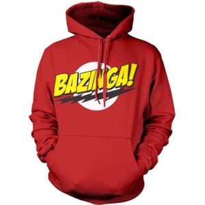 THE BIG BANG - Sweatshirt BAZINGA Super Logo - Red (S)