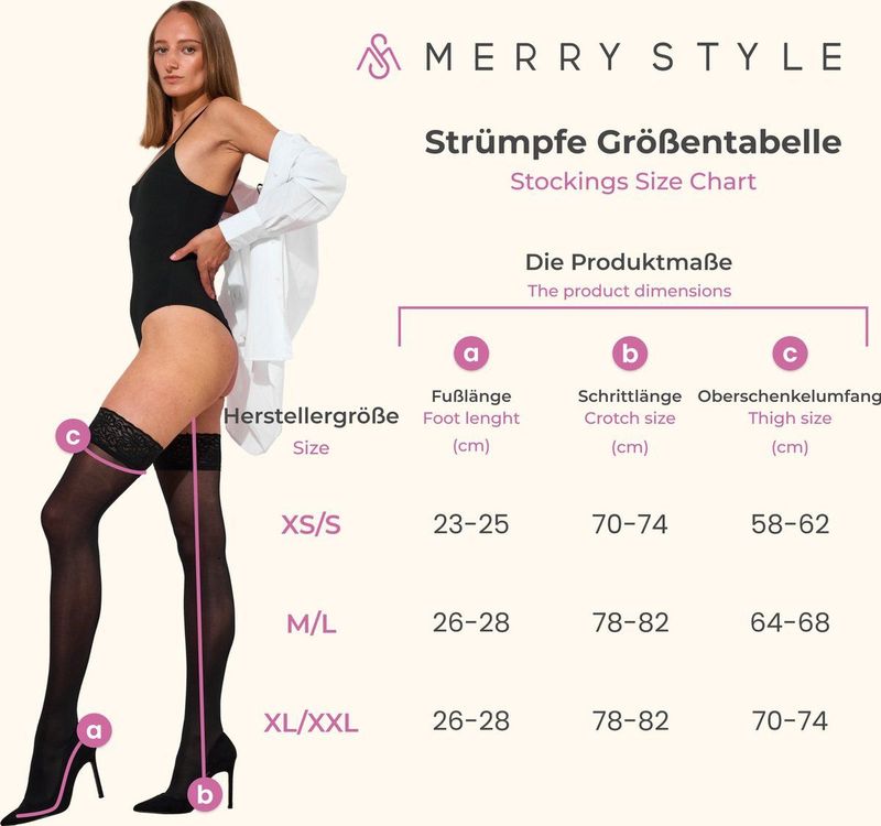 Merry Style - MS-GB-200 - Panty - Transparant - 15 DEN - Halsterloos - Beige