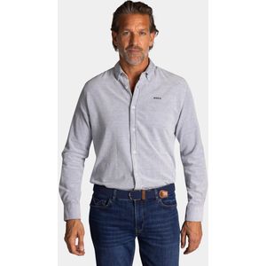 NZA - Blauw - Katoenen Overhemd - Stretch