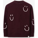 Sissy-Boy - Donkerbruin - Sweater - Lange Mouwen - Ronde Halslijn - Relaxed Fit