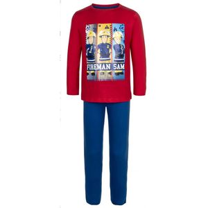 Brandweerman Sam - Pyjama - Rood/Blauw - Katoen