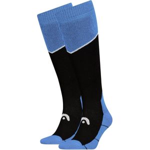 Head Sokken - Blue/black - maat Schoenmaat 43/Schoenmaat 44/Schoenmaat 45/Schoenmaat 46 (43-46) - Heren/Dames Volwassenen - Polyamide/Acryl- 701229031-003-43-46