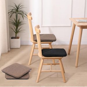 Unyqoos ® Comfortabel Traagschuim Zitkussen Set voor Binnen en Buiten met Waterdichte Bescherming