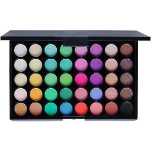 NAXSIR 40 Kleuren Oogschaduw Palette - Mat & Glitter Palette - Geschikt voor Alle Make-up Liefhebbers