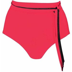Sunflair - Mix & Match Hoge Bikinislip - Rood - Maat 44