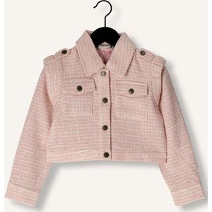 Like FLO Flo Tweed Jacket Jassen Meisjes - Zomerjas - Roze - Maat 104