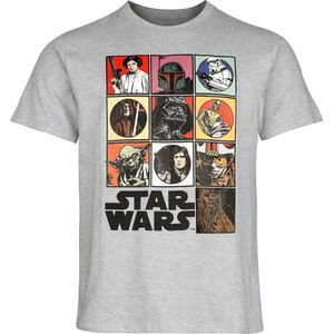 Star Wars Icons Heren T-shirt - lichtgrijs - S