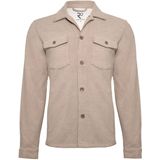 R2 Amsterdam - Overshirt - Beige - Solid Rib