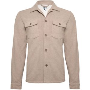 R2 Amsterdam - Overshirt - Beige - Solid Rib