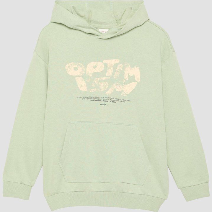 Sweater - Oversized - Zwart - Sweatstof - Capuchon