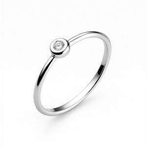 Modern Zilver Ring - Zilveren Ring Dames - Dames Ring - Zilver 925 - Amona Jewelry