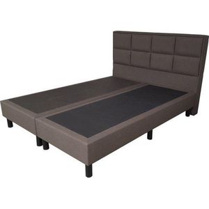 Bed4less Boxspring 140 x 200 cm - Losse Boxspring - Tweepersoons - bruin