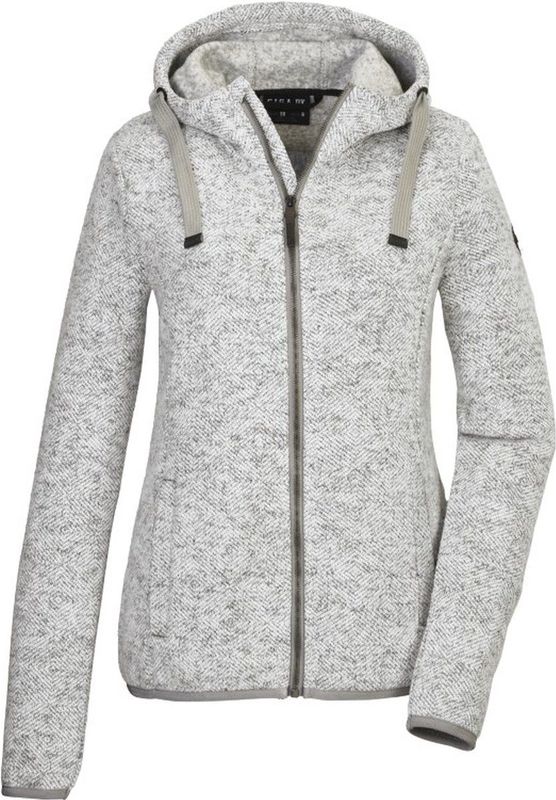 Killtec - GW 52 - Fleece Jas - Dames - Jacquard - Met Capuchon