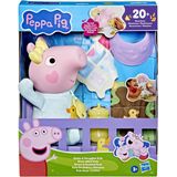 Evie Pig - Interactieve Pop - Blauwgroene Romper - 28 cm