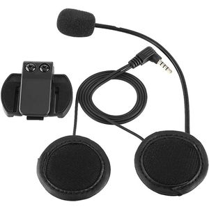 Motorhelm Headset - Intercom - Bluetooth - Zwart