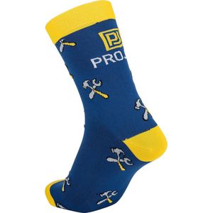 ProJob 9093 SOKKEN MET PROJOB LOGO 649093 - Koningsblauw - 35-38