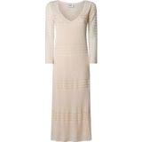 PEPE JEANS - Paulina - A-lijn Jurk - Dierenprint - Lange Mouwen