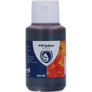 Excellent Jodium Shampoo – 10% PVP Jodium – Uitsluitend voor dieren – Reinigt huid en vacht – Huidvriendelijk en prikt niet – Klepsluiting – 100ml