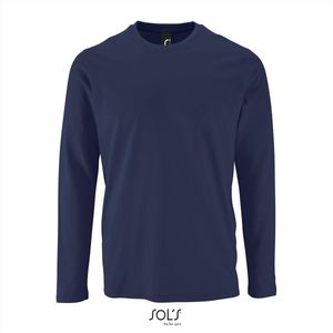 SOL'S Men´s Long Sleeve T-Shirt Imperial L02074 - French Navy - L