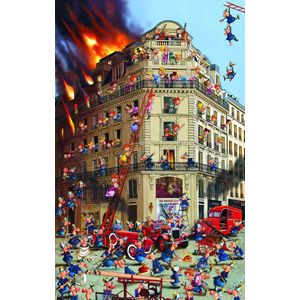 Brandweer Puzzel (1000 stukjes, Francois Ruyer)