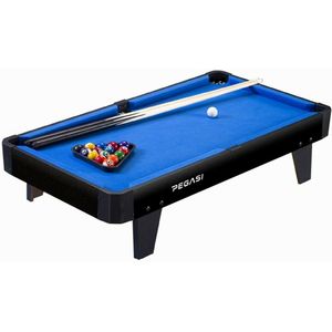 Pegasi Pooltafel Mini 3ft Black Mini - Zwart - Pooltafel voor thuis