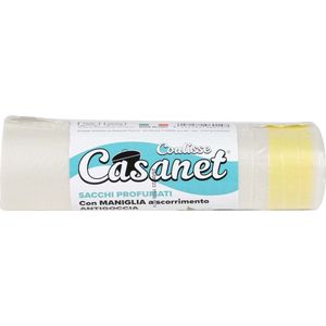 Afvalzakken/vuilniszakken/containerzakken - vanille geur - 15x - 50 liter - wit - ruikt lekker