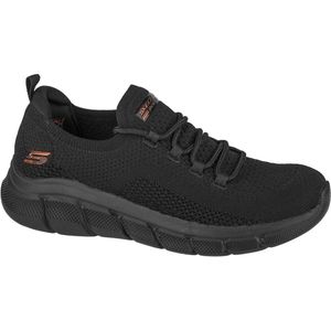 Skechers Bobs Sport B Flex-Color Connect 117121-BBK, Vrouwen, Zwart, Sneakers,Sportschoenen, maat: 35,5