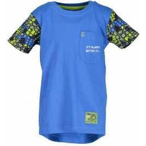 Blue Seven, jongens shirt Stay Wild, maat 110