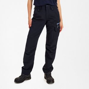 Engel Entire monteursbroek met 4-weg stretch voor dames 2342-234 - Deep Blue / Dark Sea - 40