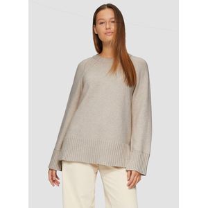 Gebreide Trui - Raglanmouwen - Split aan de Zoom