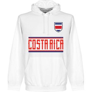 Costa Rica Team Hoodie - Wit - S