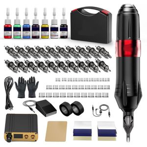 CRLYN® Hoge Kwaliteit Tattoo Machine met Accessoires - Tattoo Machines Draadloos - Tattoo Set