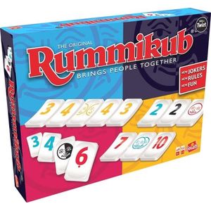 Rummikub Twist Revolution met 2-4 spelers vanaf 8 jaar - Nieuwe editie met verrassende jokers!
