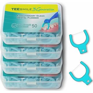 Extra Sterkte Floss Navulkoppen voor Tandflossers - 200 Stuks