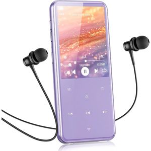 MP3 Speler Bluetooth - FM-Radio - Paars