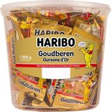 Haribo Zakjes Goudberen - Snoep - 100 stuks/1 kg