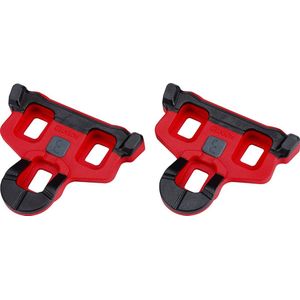 BBB Cycling PowerClip SPD-SL Schoenplaatjes Compatibel met Shimano - 6° Speling - Rood BPD-06A