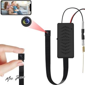 Mrs. Jones Elite Spycam Mini camera wifi 1080p HD - 2.4G en 5G wifi - Bewegingsdetectie - Micro camera voor binnen en buiten - Veiligheid thuis .