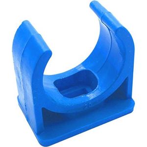 50 Stuks PVC U-vormige Buisklem Clips - Voor Watervoorziening en Leidingen (20 mm)