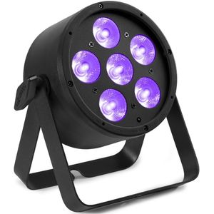BeamZ Professional BAC324 LED PAR - Pro Par met RGBWA-UV LED’s - 6x 10W