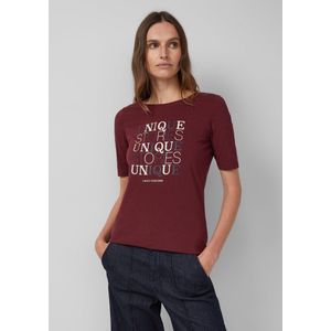 s.Oliver - T-Shirt - Slim-fit - Ronde Hals - Halflange Mouwen