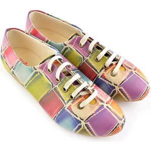 GOBY Pattern Ballerina’s – Handgemaakt – Premium Kwaliteit – Maat 37