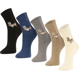 Alpaca-wollen Sokken - 3 Paar - Dun - American Alpaca - Mannen