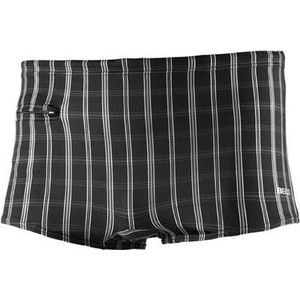 BECO Zwembroek Heren - Polyamide/elastaan - Zwart/wit - Maat M