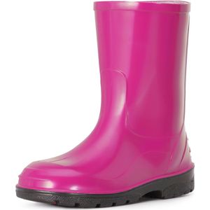 Ladeheid LA-LMG-939-Oli Dames Regenlaarzen - Rubber - Hoog - PVC - Waterdicht - Fuchsia - 24