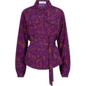 Lofty Manner PL15 - Blouse Louise - Multi Snake Print - M