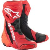 Alpinestars Supertech R Vented Boots Bright Red Red Fluo 45 - Maat - Laars