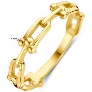 14K Geelgoud - Ring - Schakel 4031612 - 16.50 - 4mm Breedte