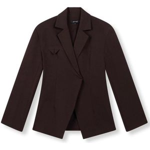 Refined Department - Blazer - Bruin - Mily Woven Fitted R2510444862