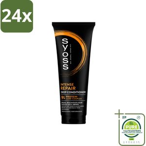 Syoss - Repair - Conditioner - Herstelt & Versterkt - 250 ml - Voordeelverpakking - 24 stuks - Haar conditioner - Herstellende conditioner
